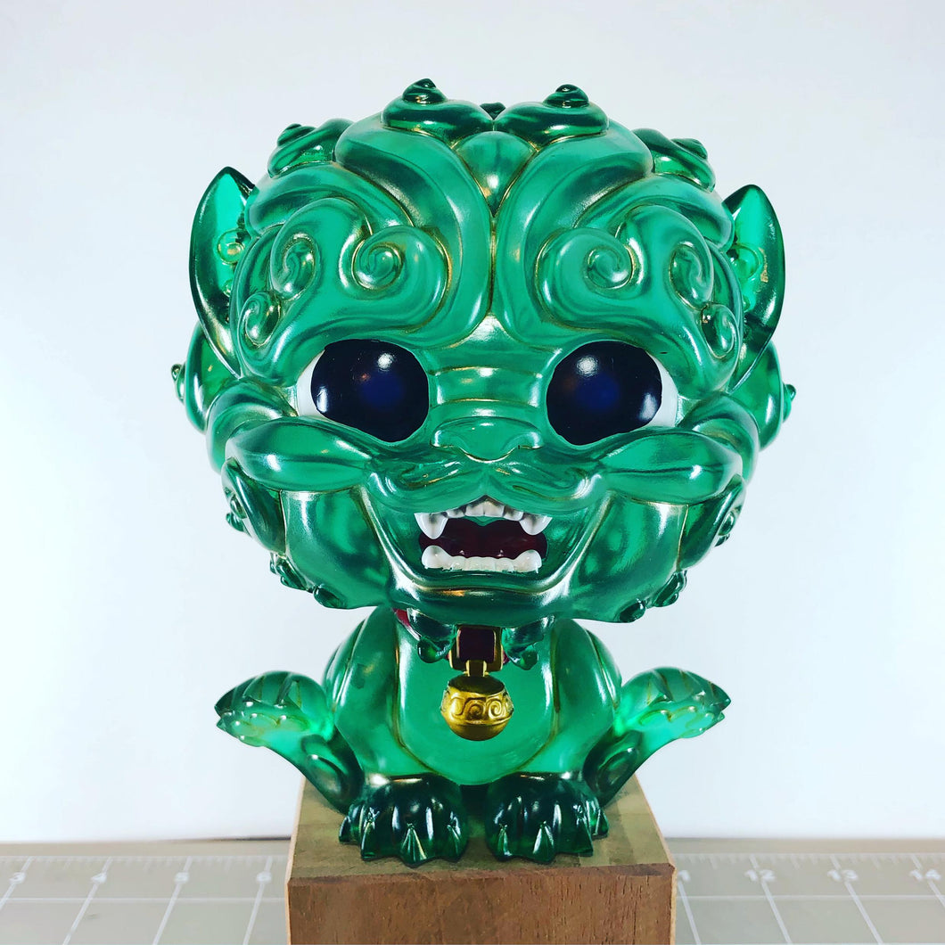 Shi-Shi the Tiny Guardian 6-inch Resin Statue - Jade Edition