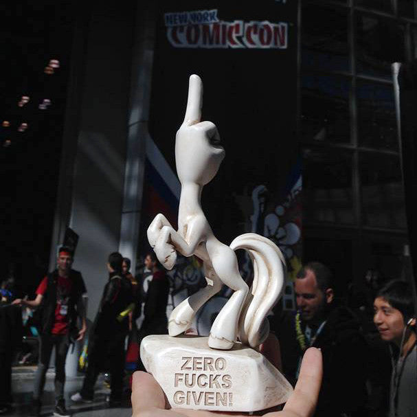 FUnicorn Bad to the Bone Edition 8-inch resin sculpture
