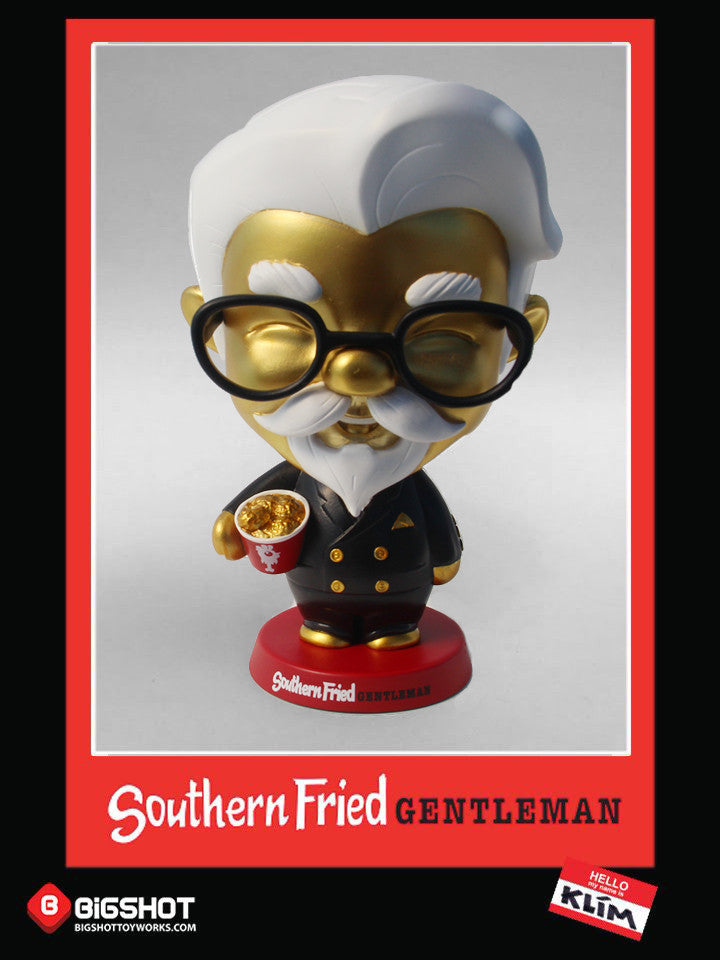 Southern Fried Gentleman 6.5 inch resin sculpture