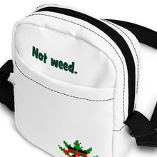Load image into Gallery viewer, Hold Everything, Not Weed shoulder bag
