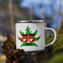 Load image into Gallery viewer, Touch Grass enamel mug
