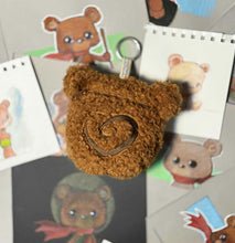 Load image into Gallery viewer, Here There Bear Clip-On Zipper Pouch [PREORDER]
