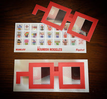 Load image into Gallery viewer, Lo-Fi Nouns Noggles Paper Glasses 50-pack
