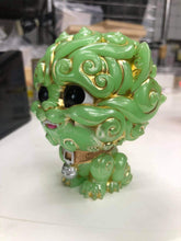 Load image into Gallery viewer, Shi-Shi the Tiny Guardian 4-inch Sofubi Vinyl Figure - GID Green Edition

