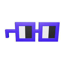 Load 3D model into Gallery viewer, Nounish Funglasses (aka Noggles) 3D NFT

